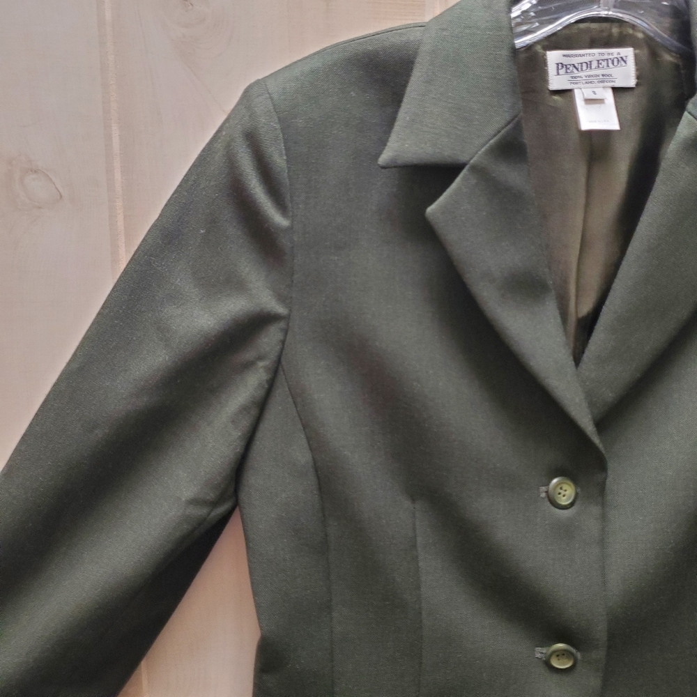 Vintage Pendleton 100% Virgin Wool Blazer - Picture 7 of 10